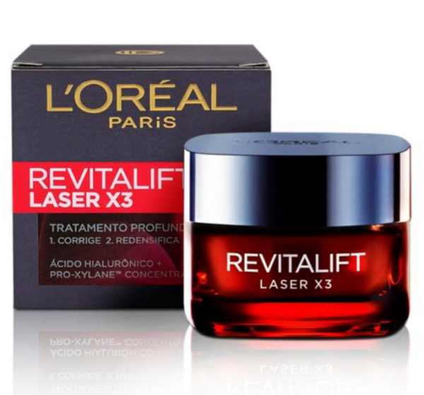 Creme Facial Anti-idade L'Oréal Paris Revitalift Laser X3 Diurno 50ml