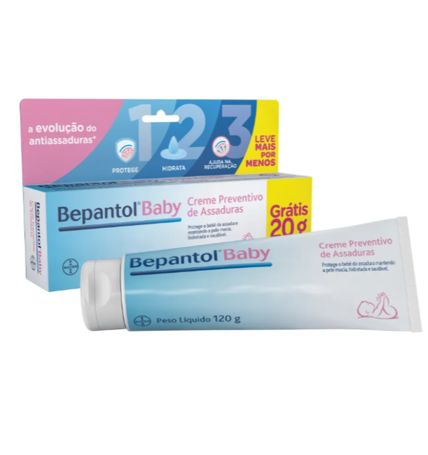 Creme Preventivo de Assaduras Bepantol Baby 120g
