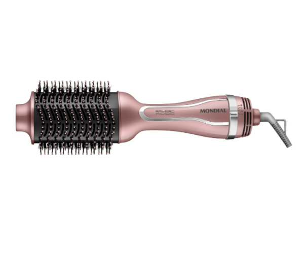 Escova Secadora Mondial ES-02-BI 1200W - 3 Níveis de Temperatura Tourmaline Íon Bivolt