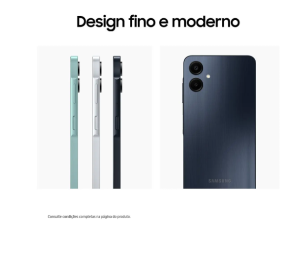 Smartphone Samsung Galaxy A06 Dual SIM 128 GB verde claro 4 GB RAM - Imagem 4